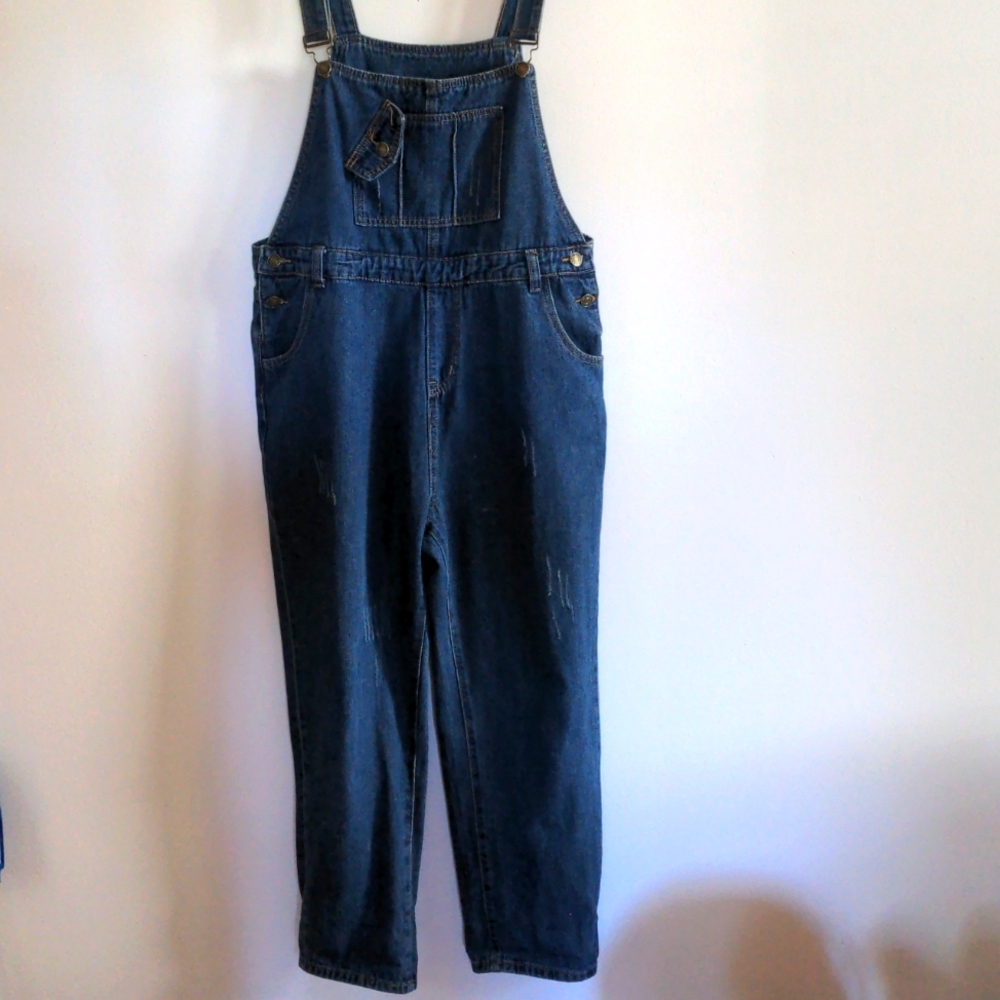 Denim Overalls L